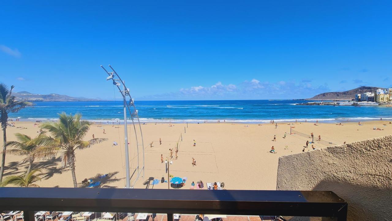 شقة Salema Beach, Primera Linea En Playa De Las Canteras لاس بالماس دي غران كاناريا المظهر الخارجي الصورة
