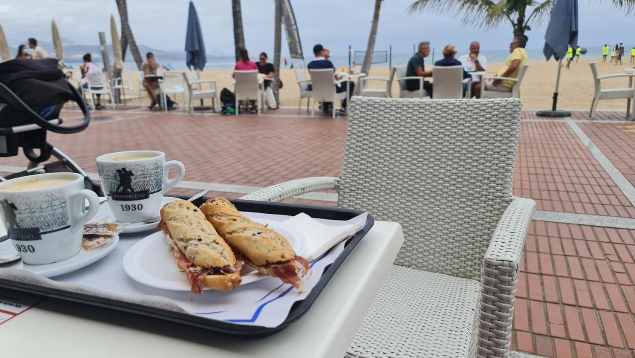 شقة Salema Beach, Primera Linea En Playa De Las Canteras لاس بالماس دي غران كاناريا المظهر الخارجي الصورة